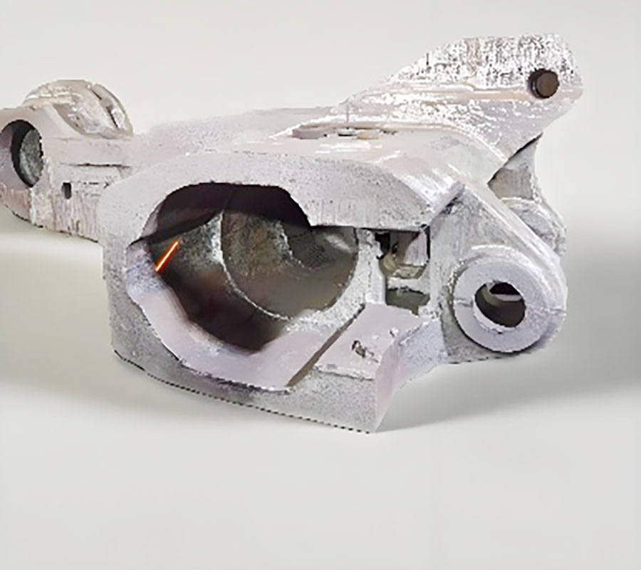 Proceso de fundici&oacute;n de m&aacute;quinas herramienta industriales y configuraci&oacute;n de mecanizado CNC de precisi&oacute;n